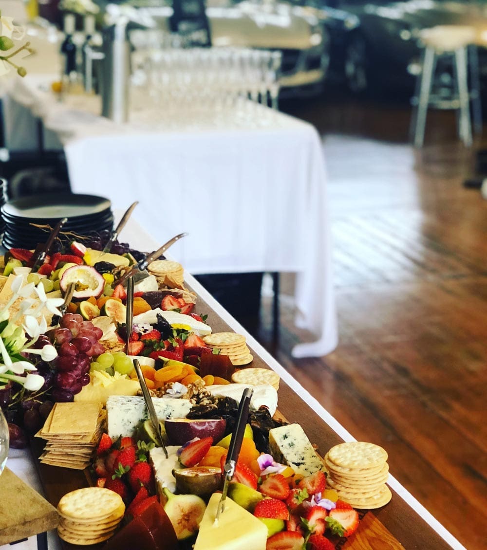 Boardwalk Catering at the Classic Throttle Shop Venue Sydney