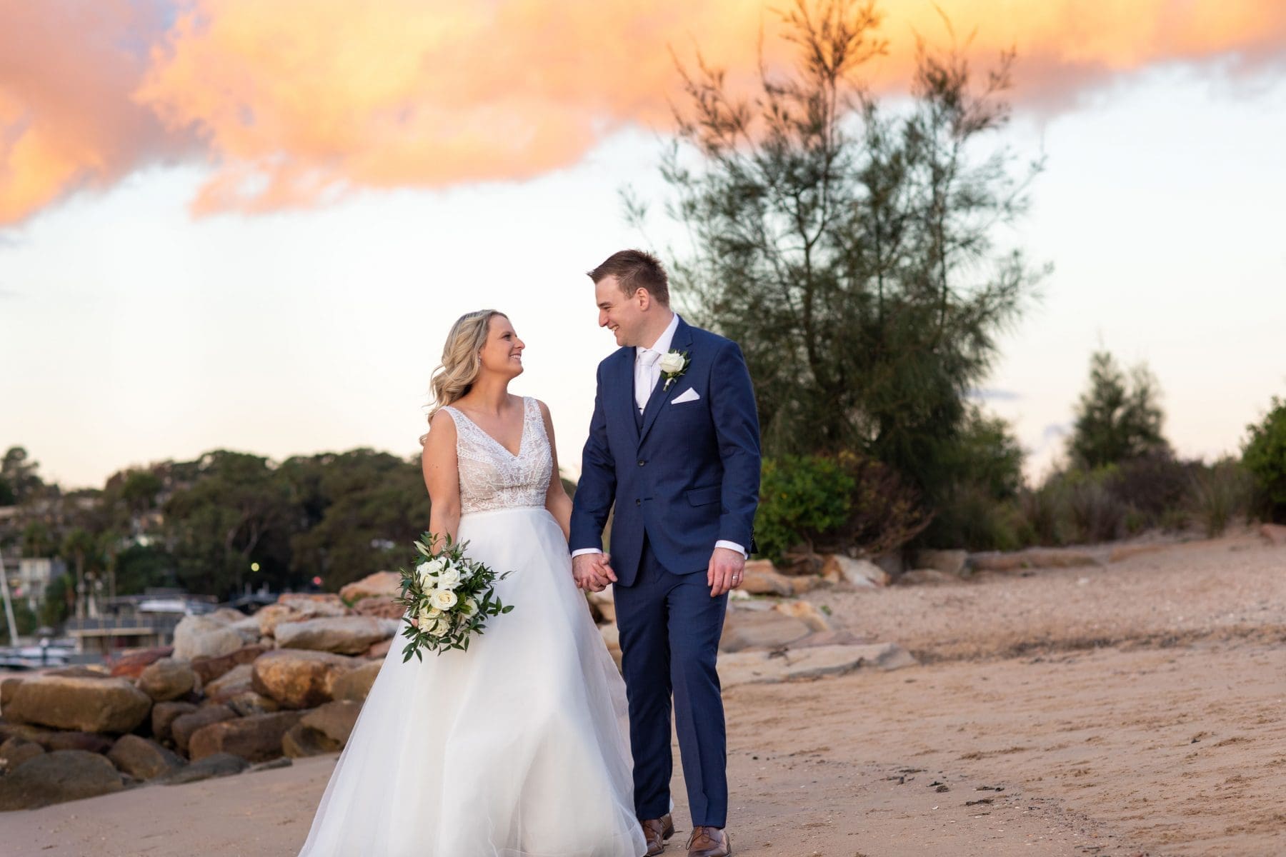 Sydney wedding ideas - bride and groom with a plan B