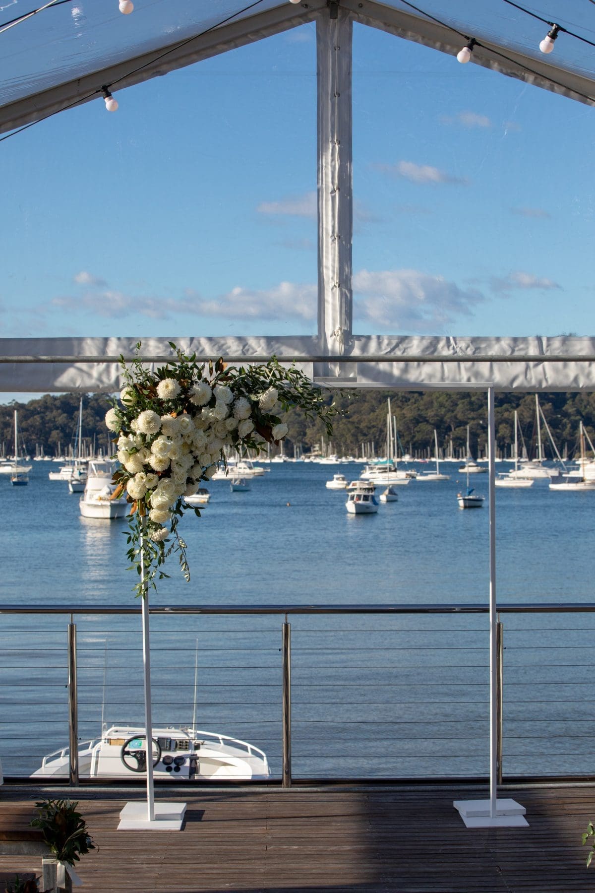 Florals for a northern beaches wedding