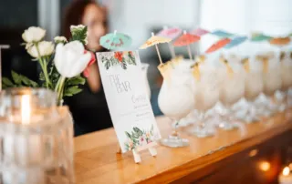 wedding brunch beverages; party catering; themed event catering sydney